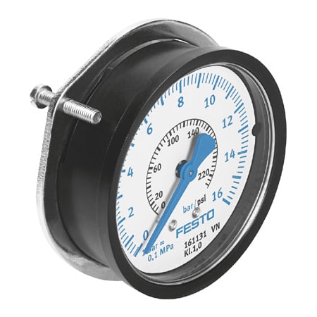 Festo Flanged Precision Pressure Gauge FMAP-63-16-1/4-EN FMAP-63-16-1/4-EN